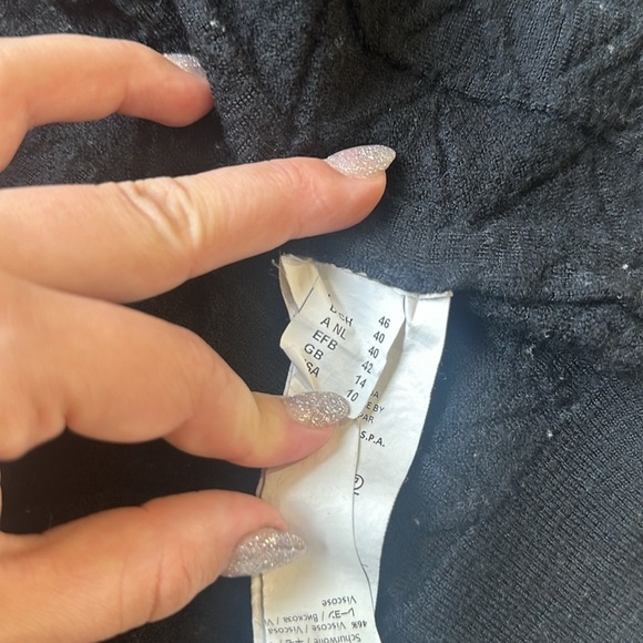 Missoni Women’s Black Cardigan, Size 10- Elegant & Timeless Style! - Picture 7 of 7